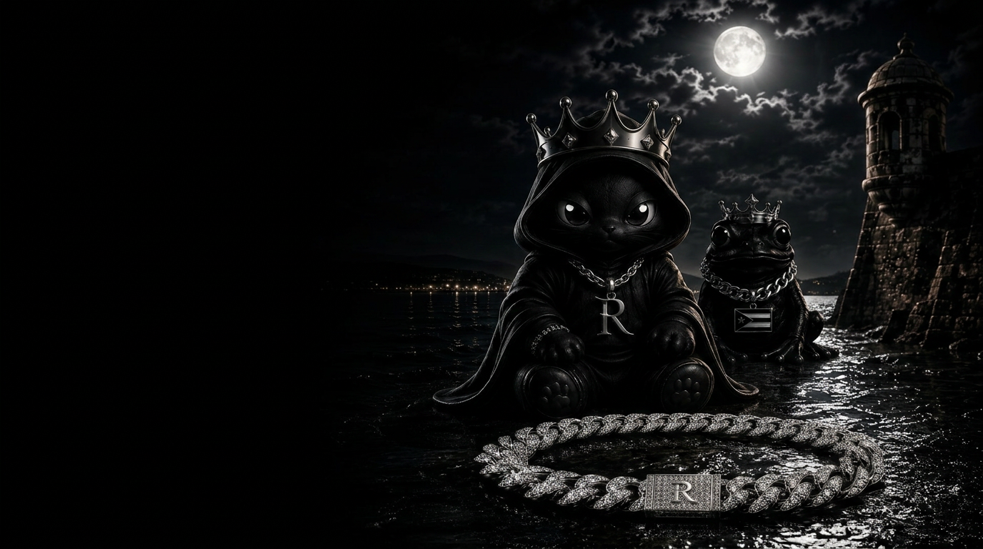 Rayvé — guardians of San Juan with iced Cuban chain